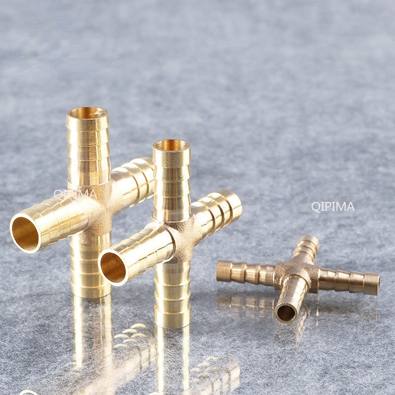 4/5/6/8/10/12/16/19mm Right Angle 90 Degrees Copper Elbow Hose Connector