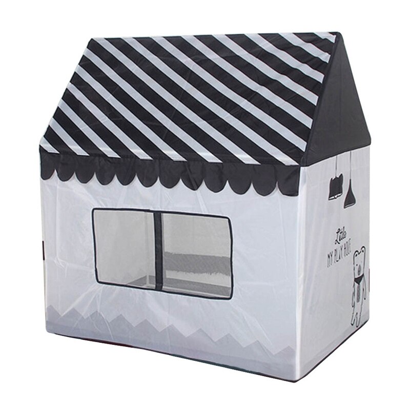 Spelen Tent Speelgoed Draagbare Opvouwbare Ballenbad Pit Indoor Outdoor Simulatie Huis Zwart-wit Tent Speelgoed Voor Kinderen: Default Title