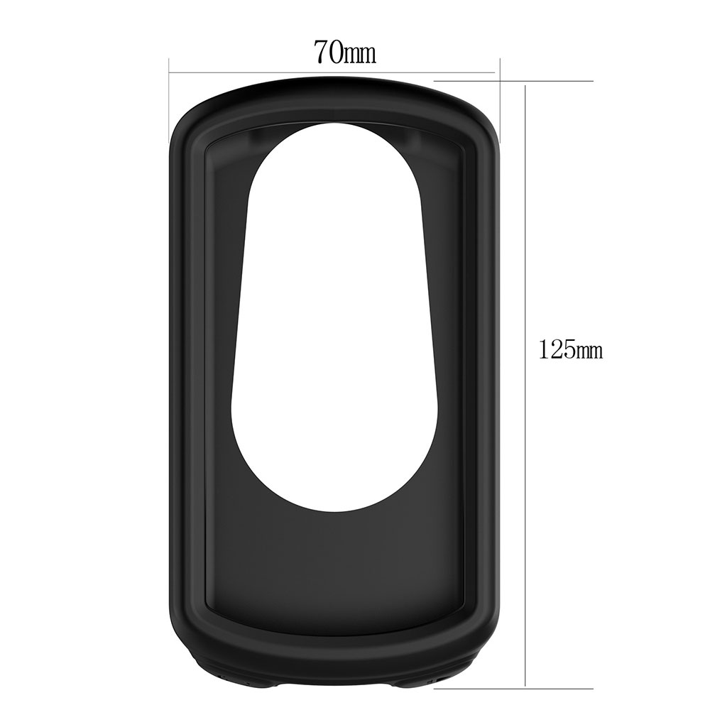 Funda protectora de silicona 2 en 1 para ordenador de bicicleta Garmin Edge 1030 + película de vidrio para Edge 1030 Plus
