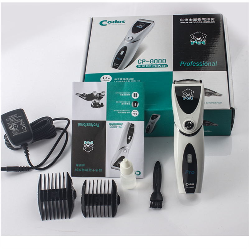 Codos pet clipper grooming schaar haar snijder professionele hond trimmer elektrische hond kapsel machine CP-8000