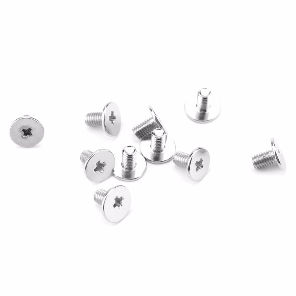 10 stks/set Messing Klinknagel Studs Schroef Terug Ronde Ring DIY Craft Leathercraft Onderdelen Klinknagel Stud Schroef Klinknagel Accessoires Grote