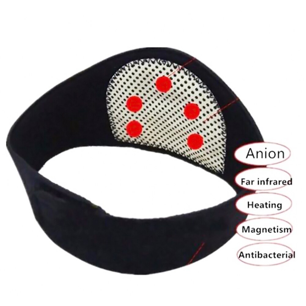 Ceinture de protection magnétique pour le cou, coussin de thérapie thermique, protection magnétique pour le cou, soulagement des douleurs musculaires corporelles, Support confortable