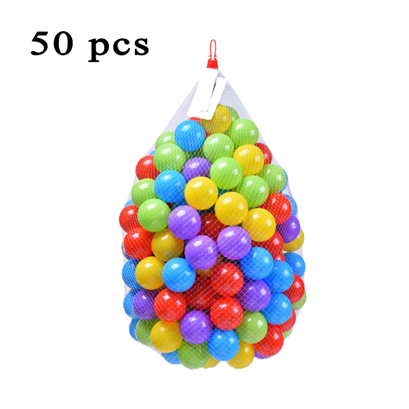 Kleurrijke Bal Speelgoed Opblaasbare Zacht Plastic Oceaan Bal Milieuvriendelijke Kind Baby Zwemmen Zwembad Pit Tent Water Speelgoed 50 100 200 pcs Fun: B-50