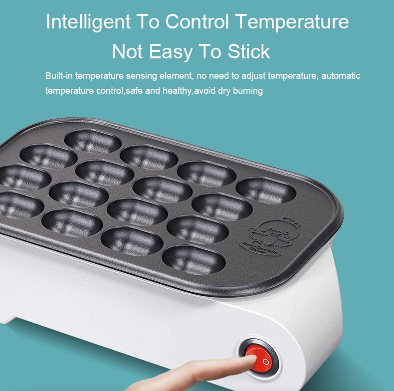 Octopus Bal Maker Takoyaki Bakpan Elektrische Taiyaki Machine Worst Hotdog Eieren Omelet Grill Japanse Vis-Vorm Cake Oven