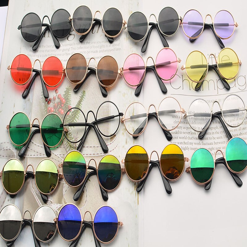 Cool de para mascotas gafas gato perrito gafas de sol ojo ropa cachorro gafas de sol foto Prop, suministros para mascotas, accesorios para perros pequeños
