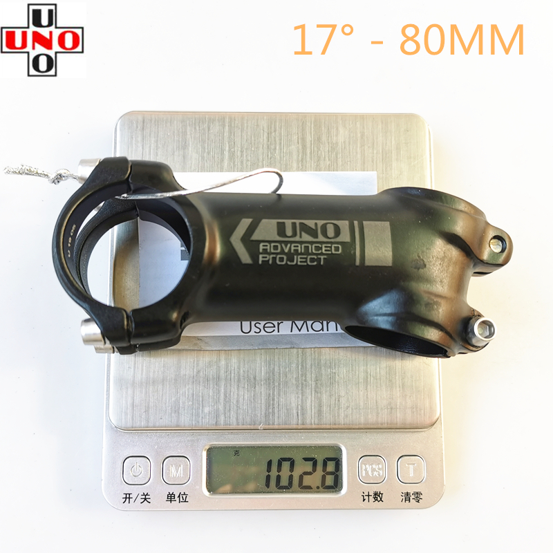 Uno ultralet 7/17 grader cykel frempind mtb mountain road cykel frempind 31.8* 60 -130mm
