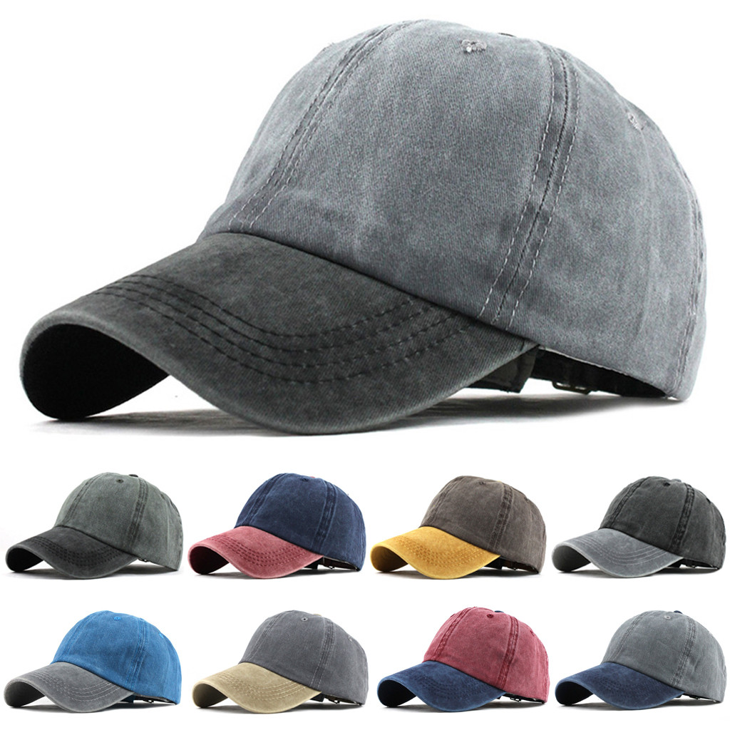 Vrouwen Caps Katoen Cap Mannen Effen Kleur Baseball Caps Verstelbare Hoed Unisex Casual Gorras Para Mujer
