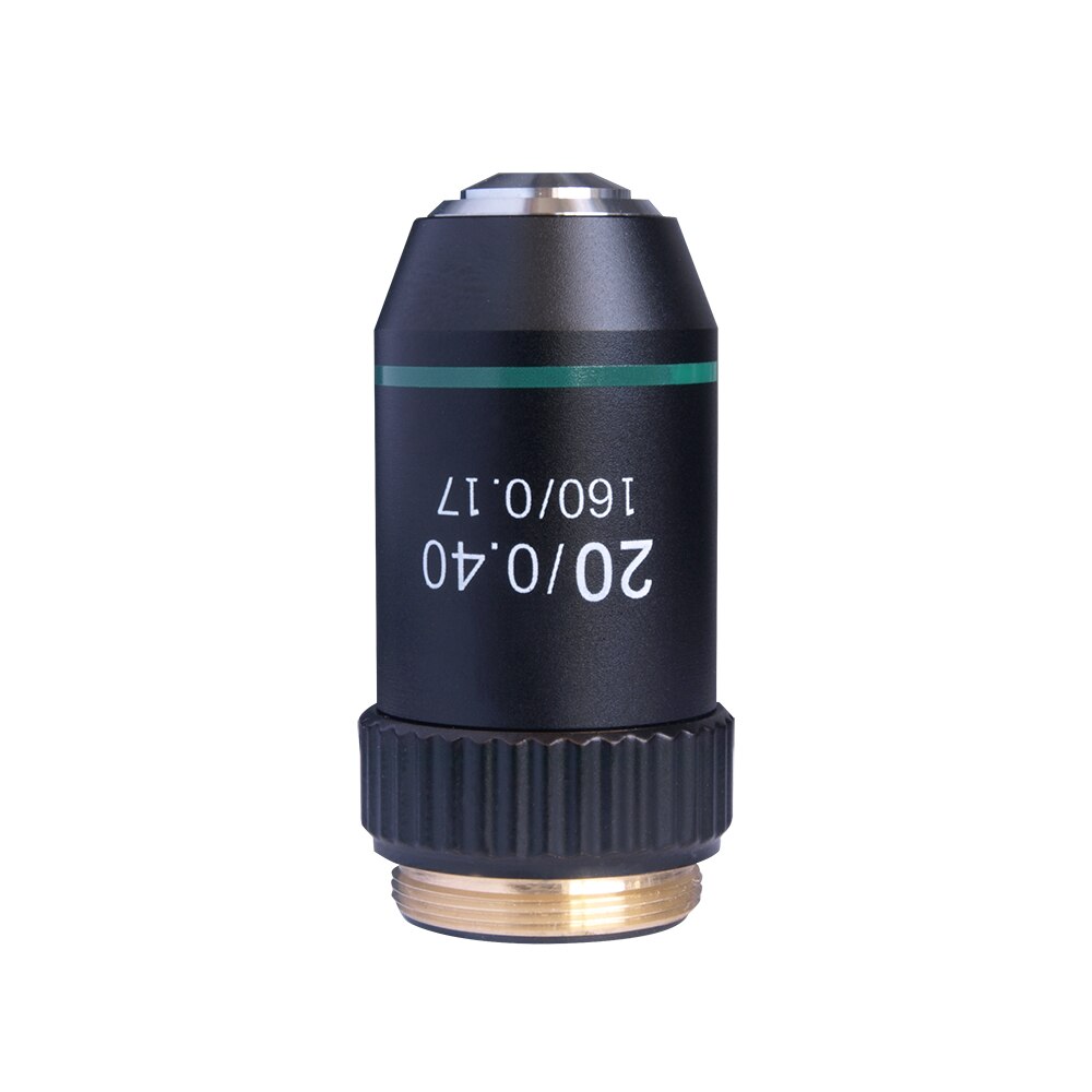 4X 10X 20X 40X 60X 100X 195 Biomicroscope System Bio-Microscope Biological Microscope Lab Laboratory Achromatic Objective Lens: 20x