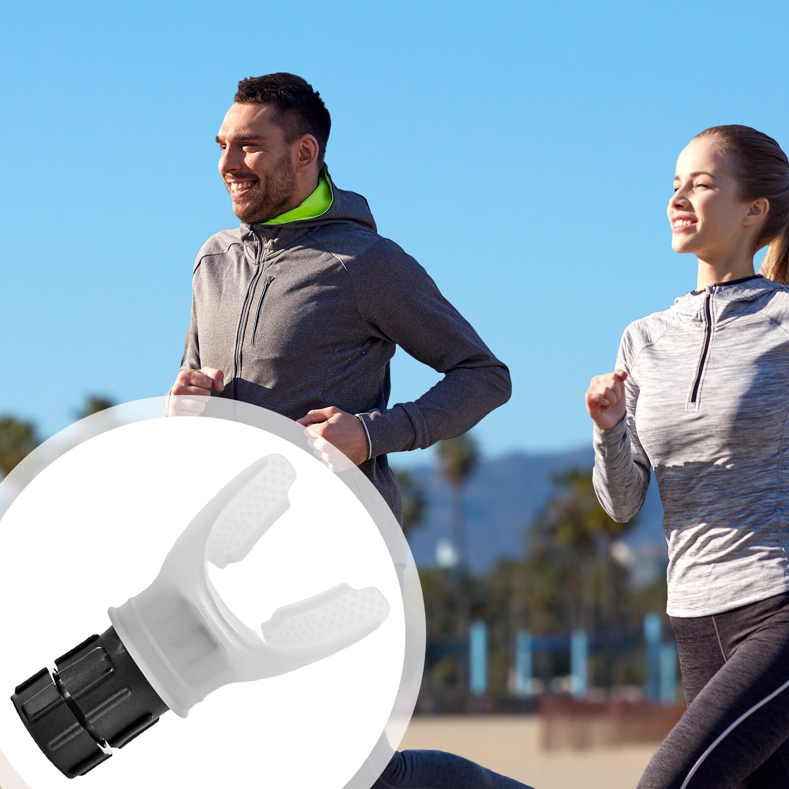 Respiratory Trainer High Altitude Training Outdoor Expiratory Breathing Exercise Device Safe Health Care Practice For Lungs