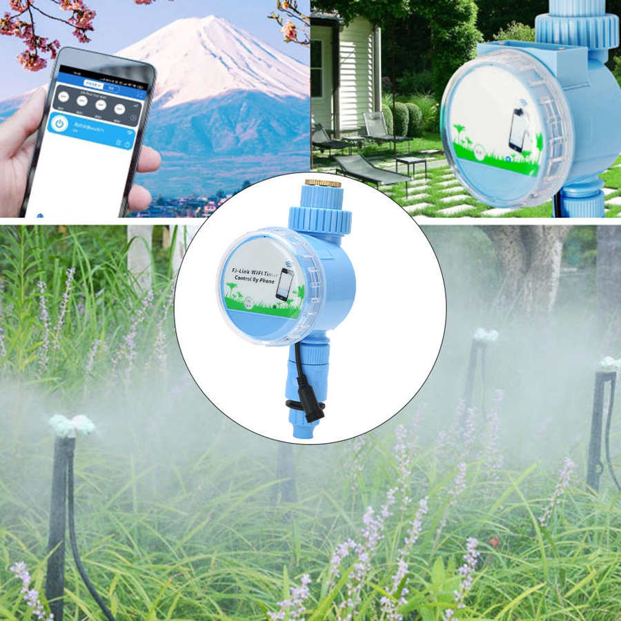 Intelligent Irrigation Timer Intelligent Garden Irrigation Watering Timer Automatic Drip Controller with Phone WIFI Control