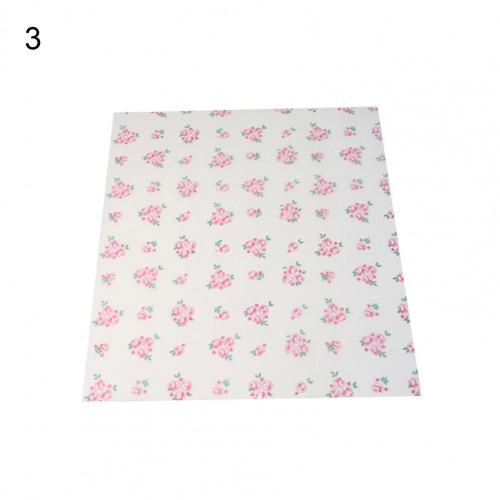 Double-sided Printed Food Grade Hamburger Food Picnic Tissue for Cake: 3