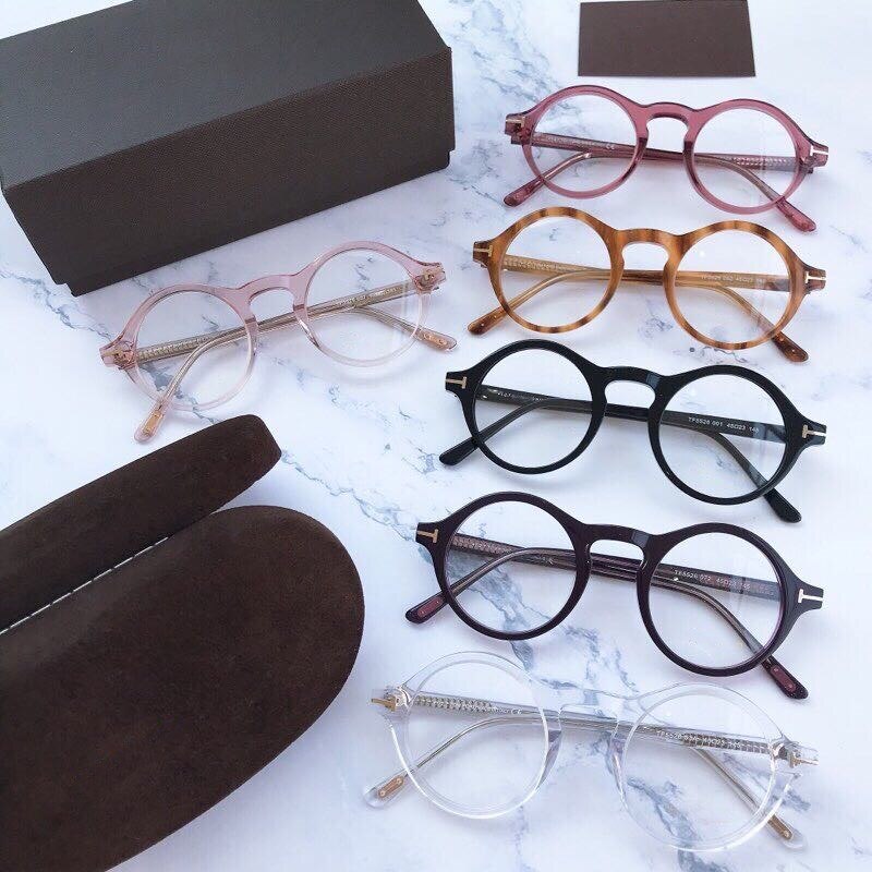 Rund ungdom kvinner menn resept optisk merke tom 5526 frame mann gafas briller briller lentes briller oculos