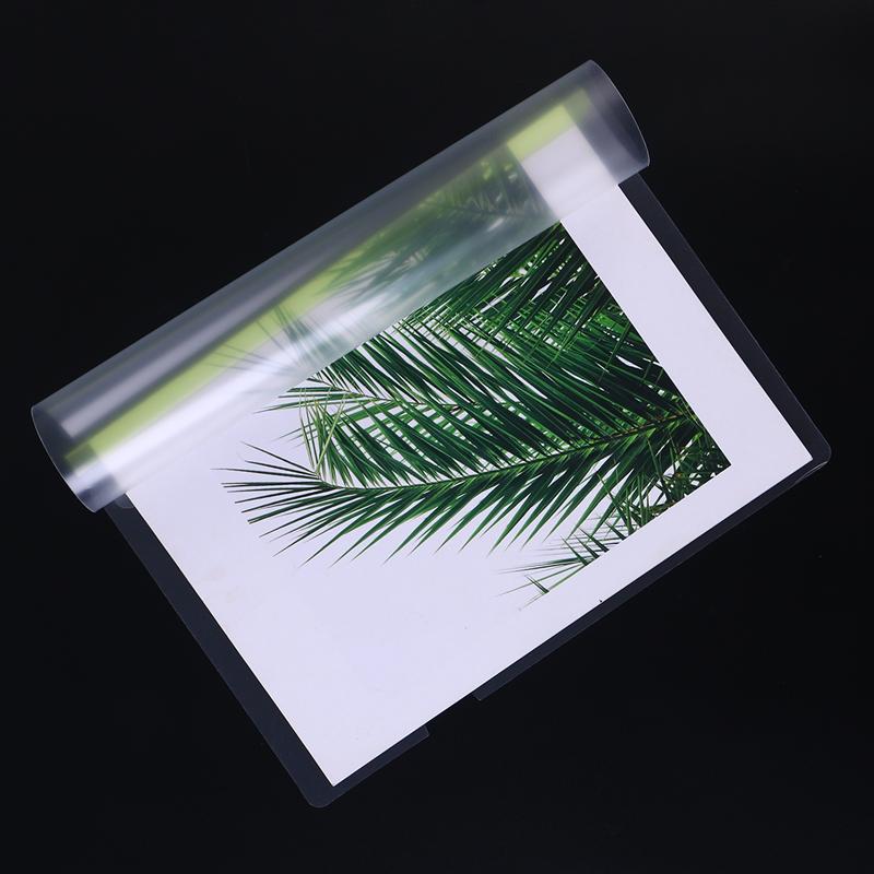 10pcs Transparent File Folder Sliding Bar Report Covers for A4 Report Display Cover Organizer Binder