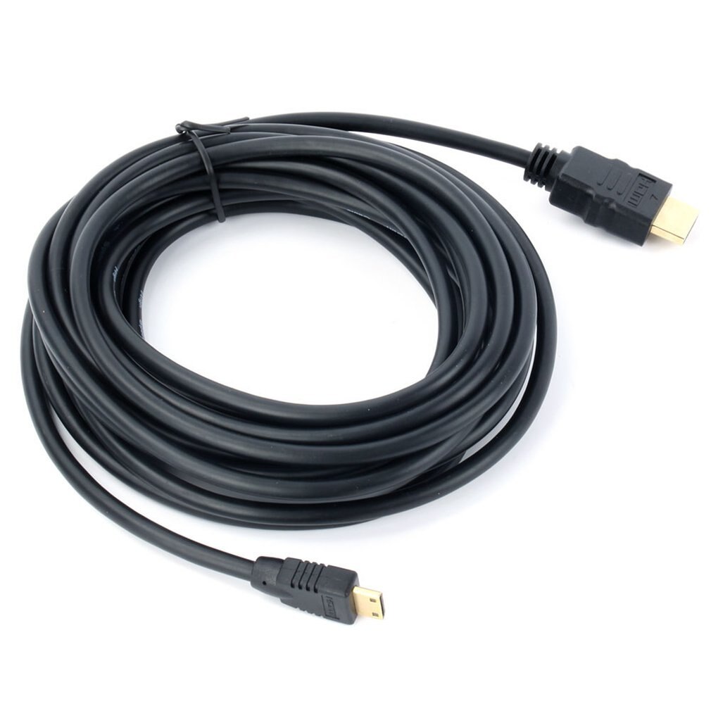 1M,1.5m,2M,3M High speed Gold Plated HDMI TO MINI HDMI Plug Male-Male HDMI Cable 1.4 Version 1080p 3D for TABLETS DVD