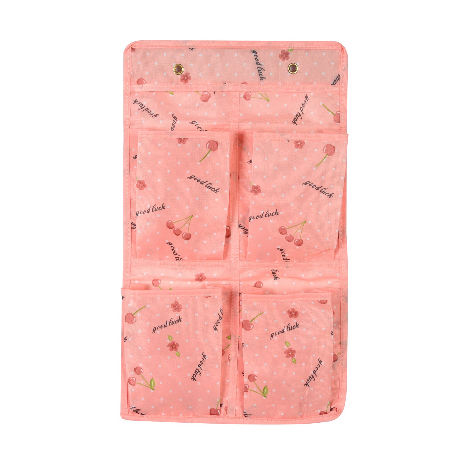 4/6/9/12 sac suspendu porte pochette de rangement multi-fonction distributeur de poche de rangement mural Oxford tissu sac mural rangement placard support: Pink   Red / 9 Pocket
