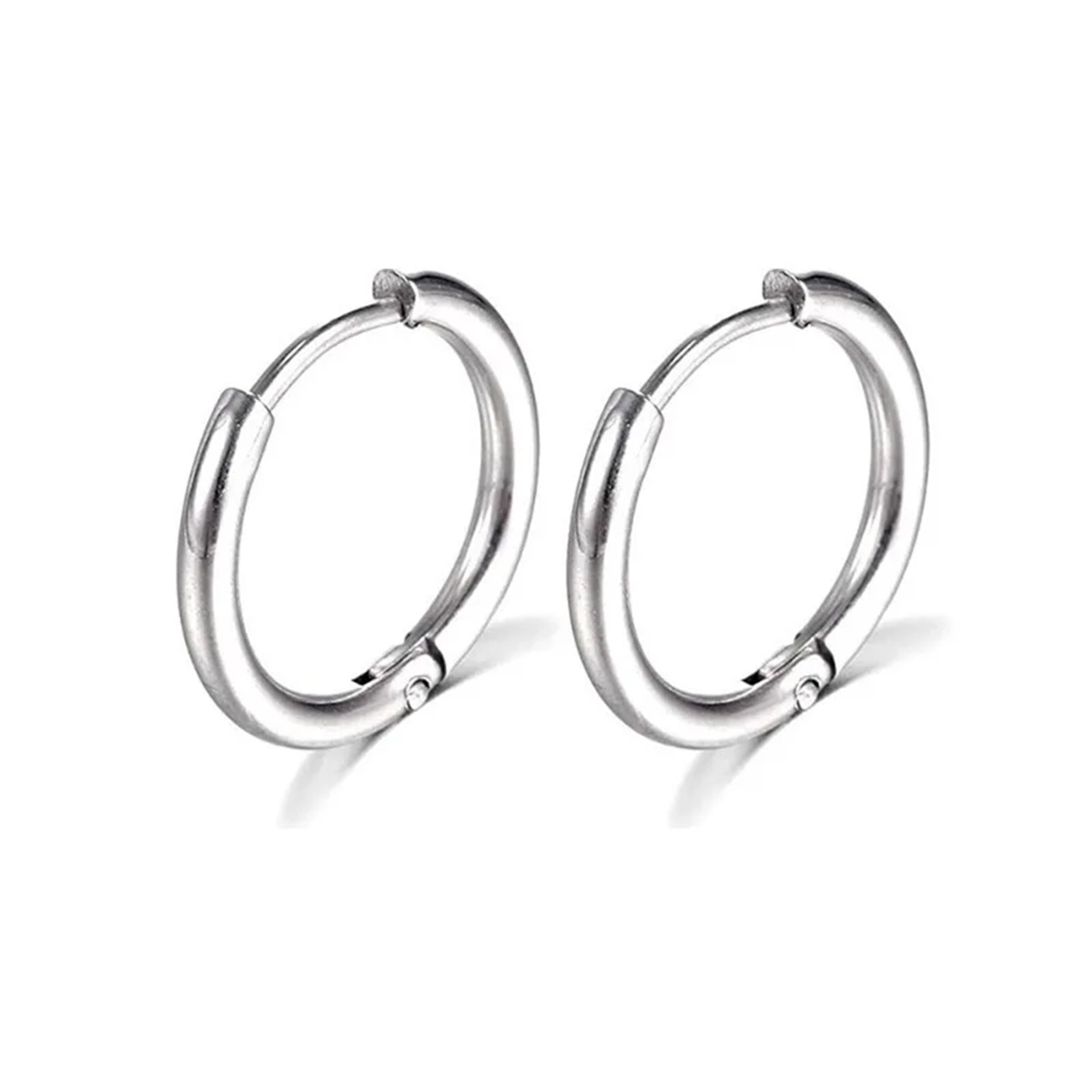 Pendientes de aro pequeños de acero inoxidable 316L, simplicidad de , cartílago, Tragus, Concha, hélice delantera, joyería para Piercing en la oreja, 2/8 Uds.