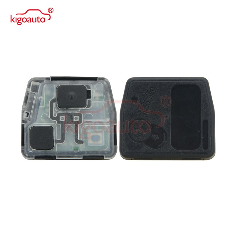Llave de coche remota Denso (NO Valeo) Kigoauto 89071-42050 2 botones TOY47 315mhz sin CHIP para Toyota Yaris Avensis