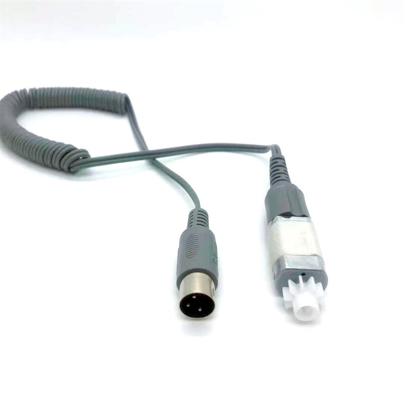 30K Nail Boor Handstuk Cord Power Cable 3pin 5pin Dc Voor Elektrische Nail Boor Handvat Touw Sterke Machine Accessoires