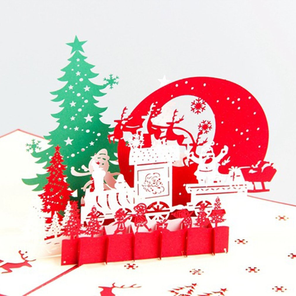 3D three dimensional greeting card