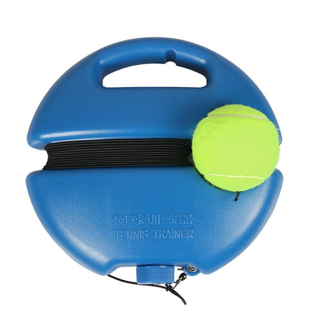Heavy Duty Tennis Training Tool Exercise Tennis Ball Sport Self-study Rebound Ball With Tennis Trainer Baseboard Sparring Device: Default Title