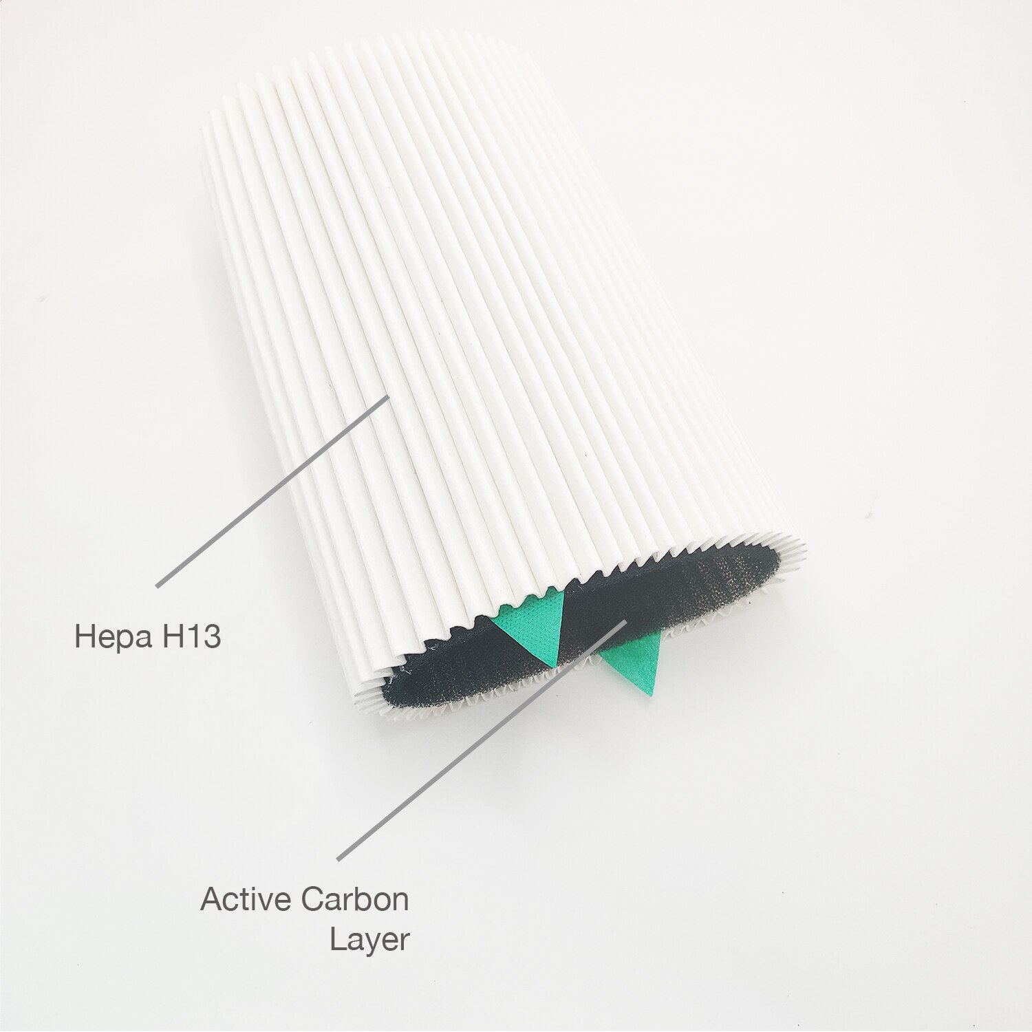 Hepa 13 - Carbon Inn Xiaomi mi Air Purifier 1/2/3 / Pro Filter Compatible Extra PM2,5 -Carbon Odor Removal Hepa Inside