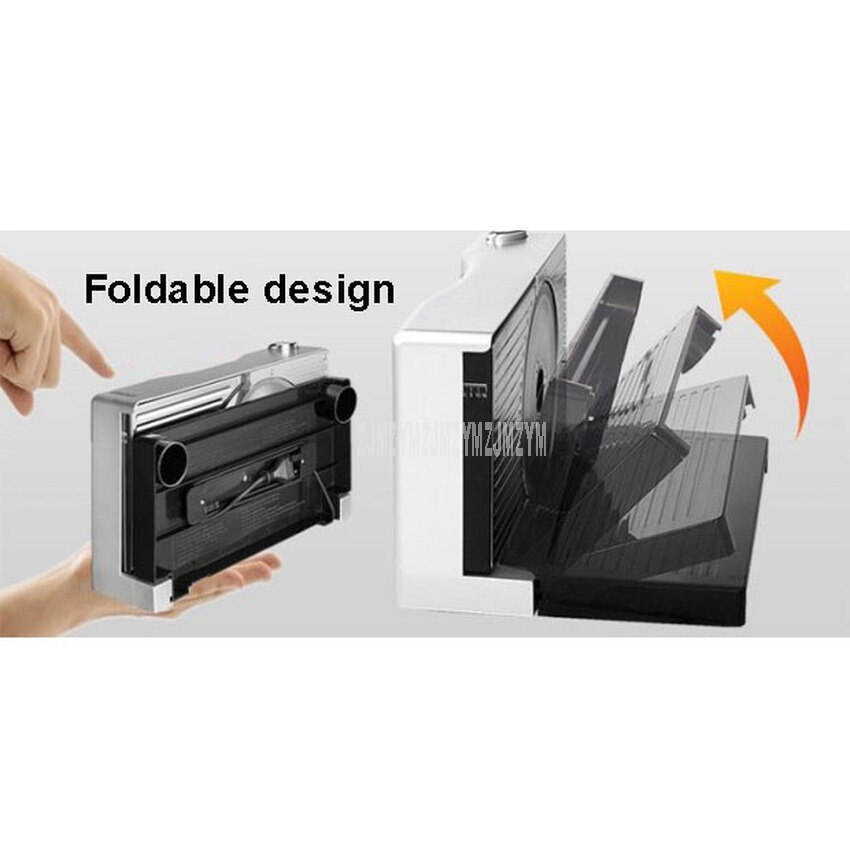 Semi-automatic Meat Slicer Commercial/Household Electric Mutton Rolls Meat Cutting Machine Vegetable Sausage Slicing Machine