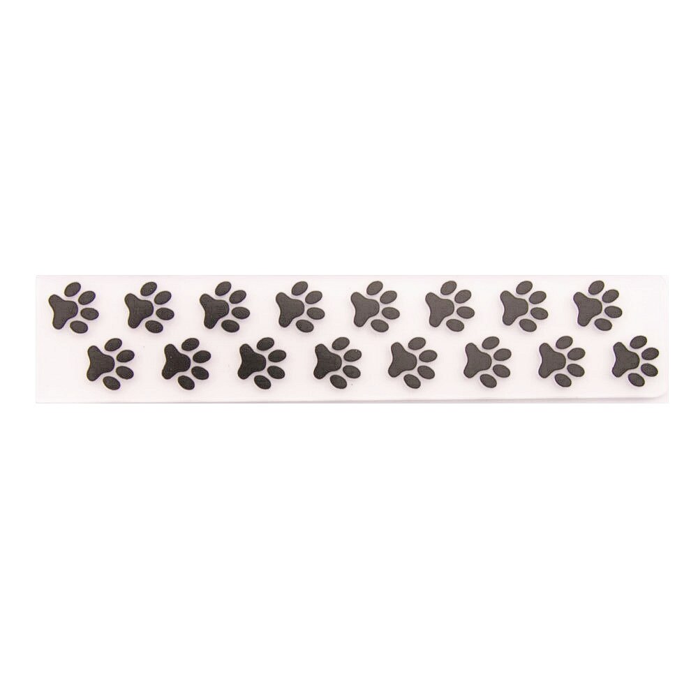 Manualidades con estampado de patas de plástico, 15x3cm, para hacer tarjetas, álbum de tarjeta de papel, decoración de boda, clip, carpetas en relieve