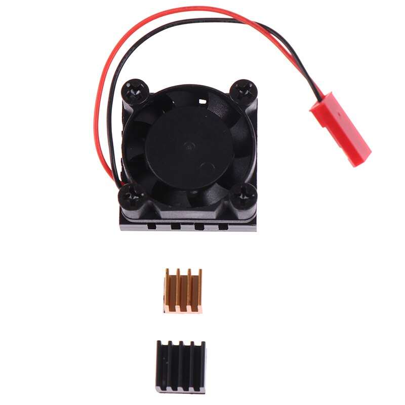 Universele Ventilator Cooler Module Plein Koelventilator Met Heatsink Cooler Kit Koper Aluminium Cooling Pad Voor Raspberry Pi 4 /3/2: Default Title
