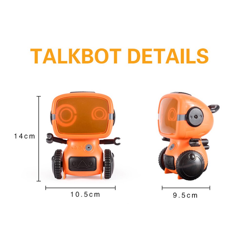 Kids Elektrische Programmeerbare Dansende Talkback Interactieve Voice Changing Rc Robot