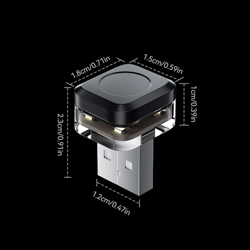 Universal USB Car Interior Ambient Atmosphere Light LED Signal Lights Auto Reading Lamp Decorations Car Interior Accessories