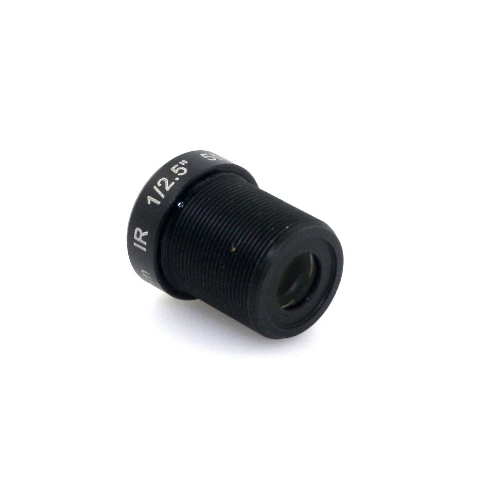 5MP IR 6mm lens Fixed Iris M12 MTV IR Board CCTV Lens for Security IP Camera