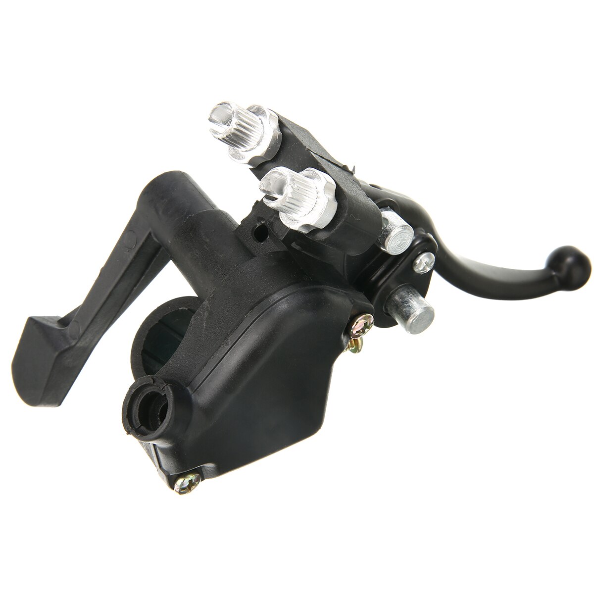 1PC Mini Moto Thumb Throttle Twin Brake Lever Front Hand Brake Handlebar Levers For Quad Bike ATV