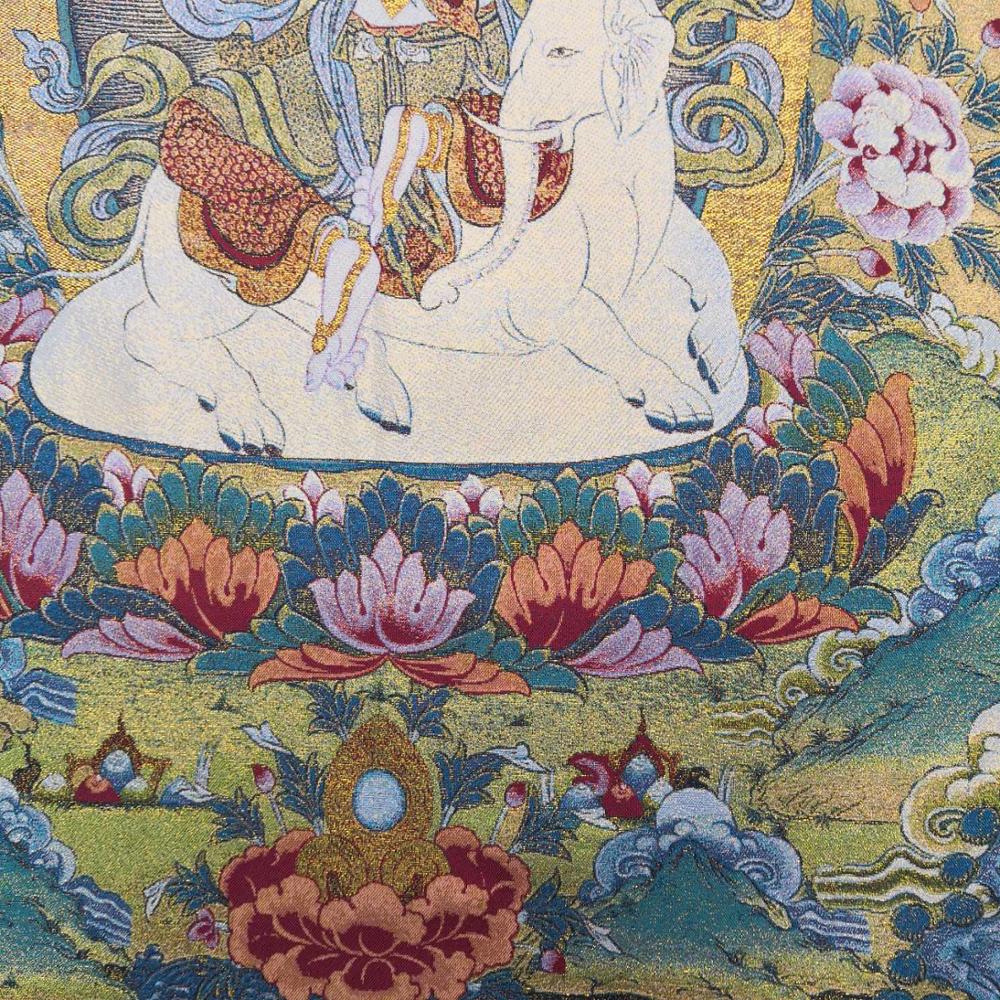 Thangka tibétaine Bouddha de la médecine Tenture Tangka Bouddhiste