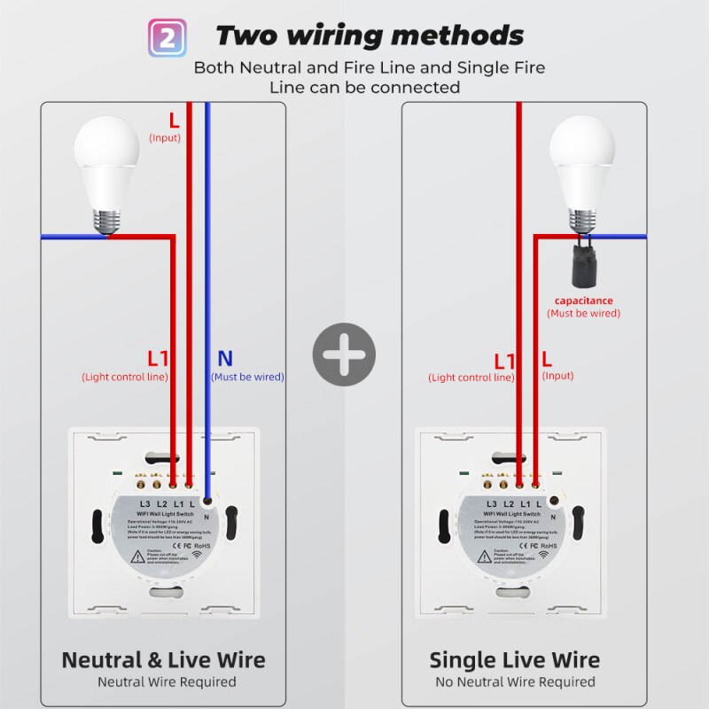 smart switch no neutral required