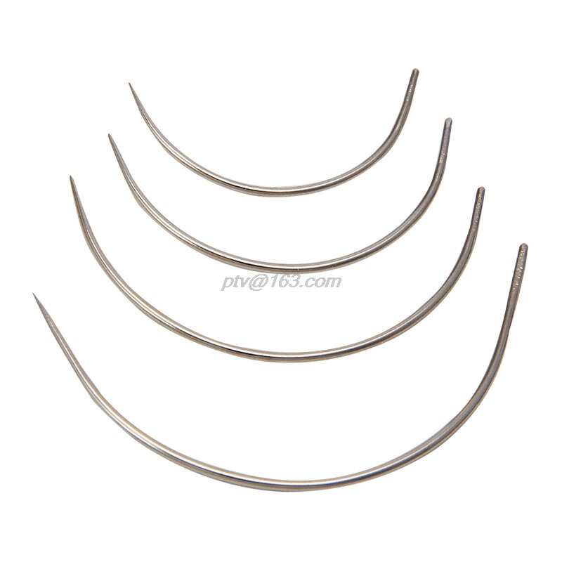 Ensemble d'aiguilles à coudre pour matelas incurvé et tapis, 4 pièces, réparation domestique