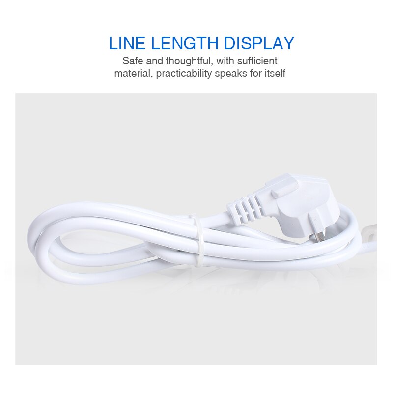 Universal Standard Plug Home USB extension lead power strip, 3 way socket,Board Strips Outlet socket, 2M, 2500W, UK EU US Plug