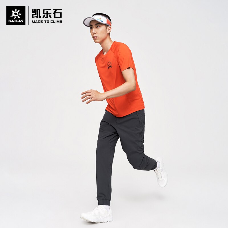 Kailas – T-shirt à séchage rapide antibactérien pour homme, vêtement respirant, à saveur antibactérienne, à col rond, pour le sport et le Fitness