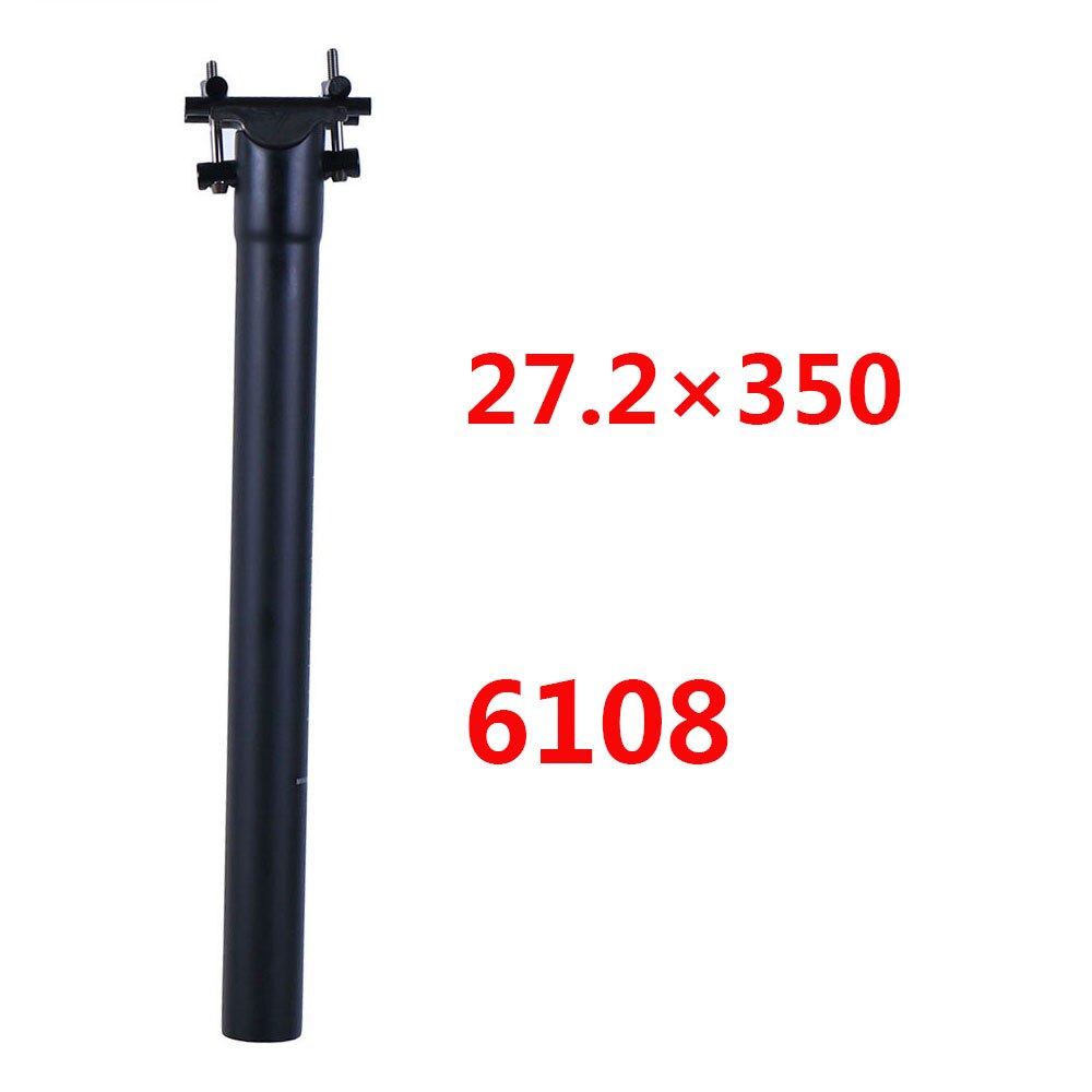 ELITA EINE Super licht Carbon Sattelstütze Fahrrad Sattelstütze MTB/rennrad sattelstütze 27.2/30.8/31.6*350/400mm: 27.2x350-6108