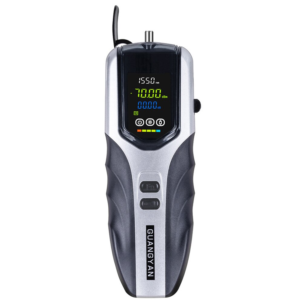 G710 Lcd Kleurenscherm Oplaadbare Optische Power Meter Hoge Nauwkeurigheid Optische Fiber Tester Demping Detectie Instrument