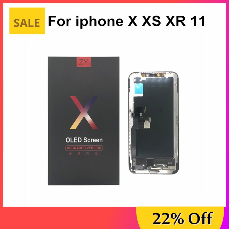 Pantalla OLED Incell LCD Display For iPhoneX XS LCD Display Touch Screen Digitizer Assembly For iPhone 11 X XS Max XR