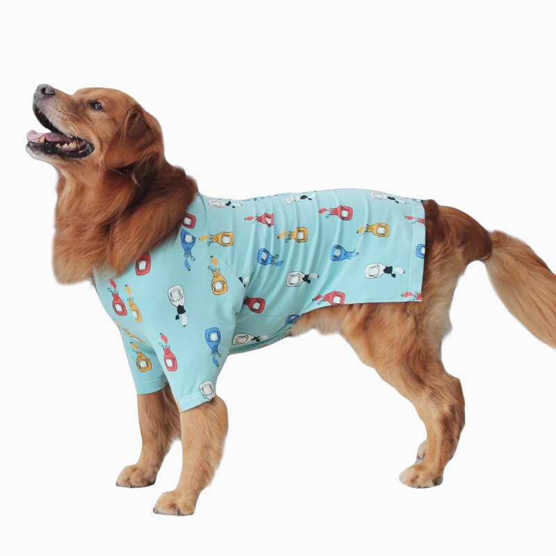 Gran Perro camisa de otoño e invierno ropa de perro grande abrigo samoyedo frontera Collie perro Golden Retriever Labrador ropa traje de ropa