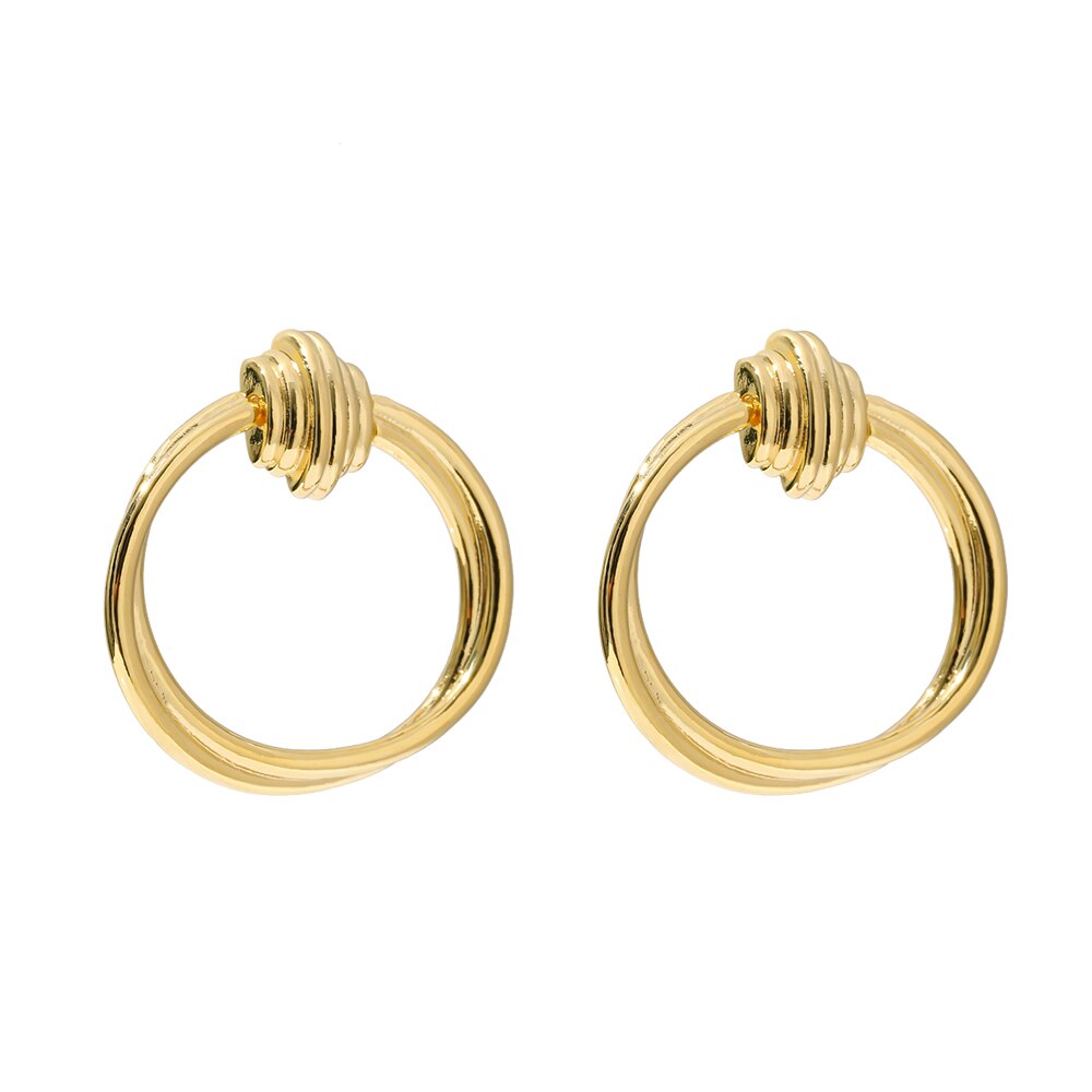 Yhpup Charme Metall Verknüpfung Kette Halskette einstellen für Frauen collane donna Goldene aussage Schmuck Halsband Halskette бижутерия
