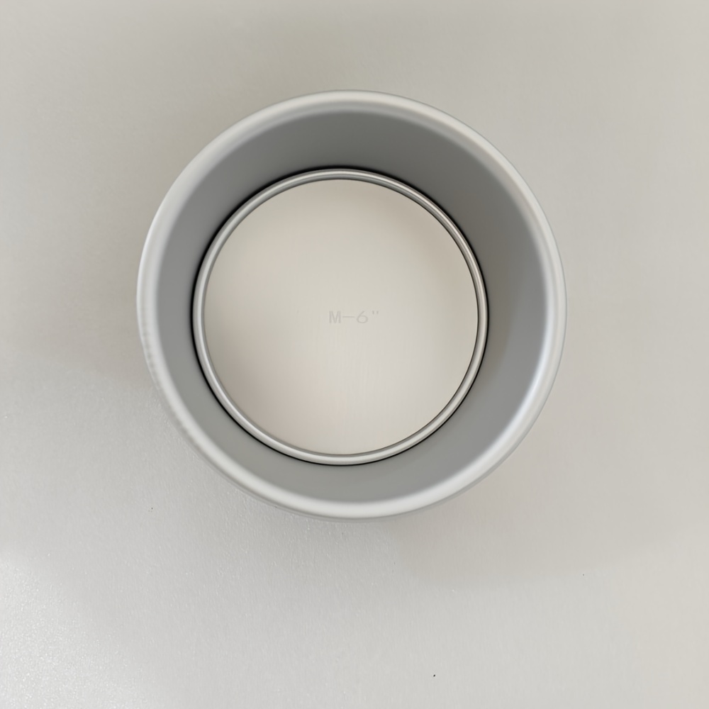 1PC of 4/6/8/inch layered circular cake molds, detachable bottom cake pot set, non stick baking molds, kitchen tools: Beige