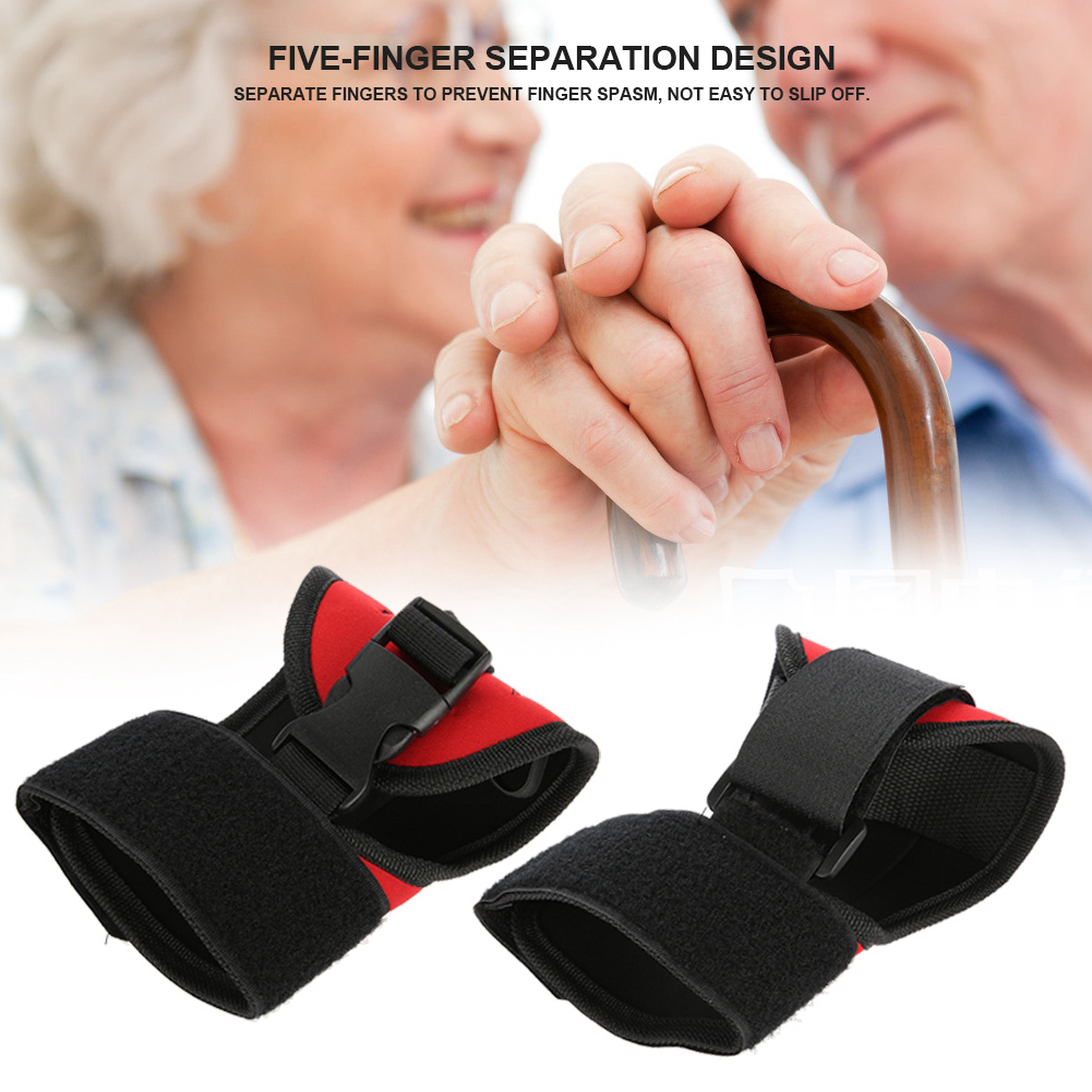 Rehabilitation Finger handschuhe Klammer atmungsaktiv Anti-Rutsch-Hilfsmittel feste Hand Faust Schlaganfall Hemiplegie Patienten Ausbildung Schmerz linderung