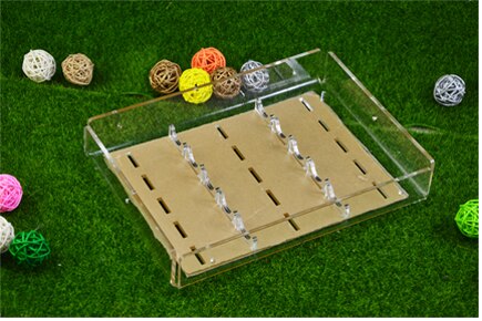 Acrylic ant farm test tube collecting racks for ant nest tube (test tube not inlude): single layer