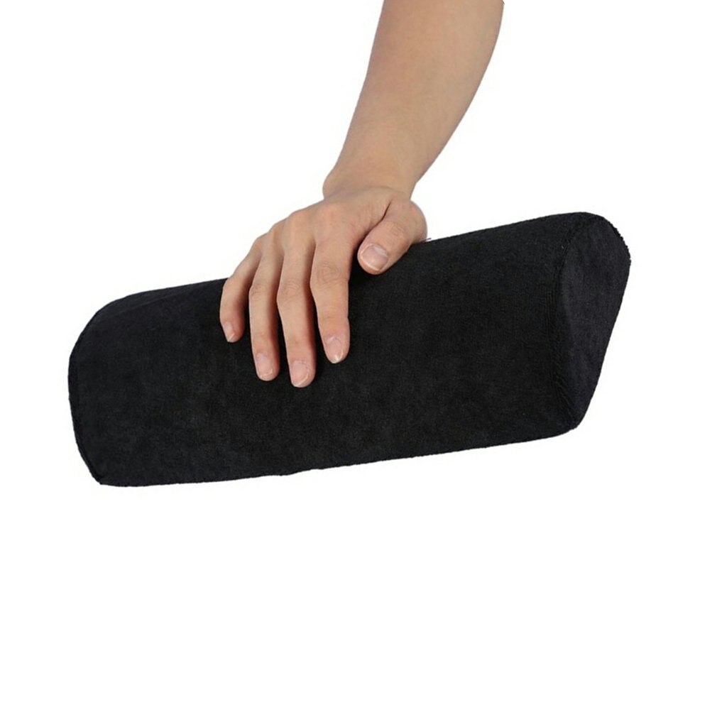 Cojín lavable de mano suave para manicura, almohada de esponja, soporte para brazo, pequeño descanso de manos para manicura