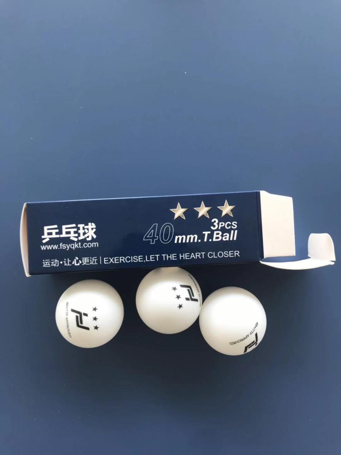 NAIPIN 3-Star D40+ Table Tennis Balls (3 Star, Material 3-Star Seamed ABS Balls) Plastic Poly Ping Pong Balls
