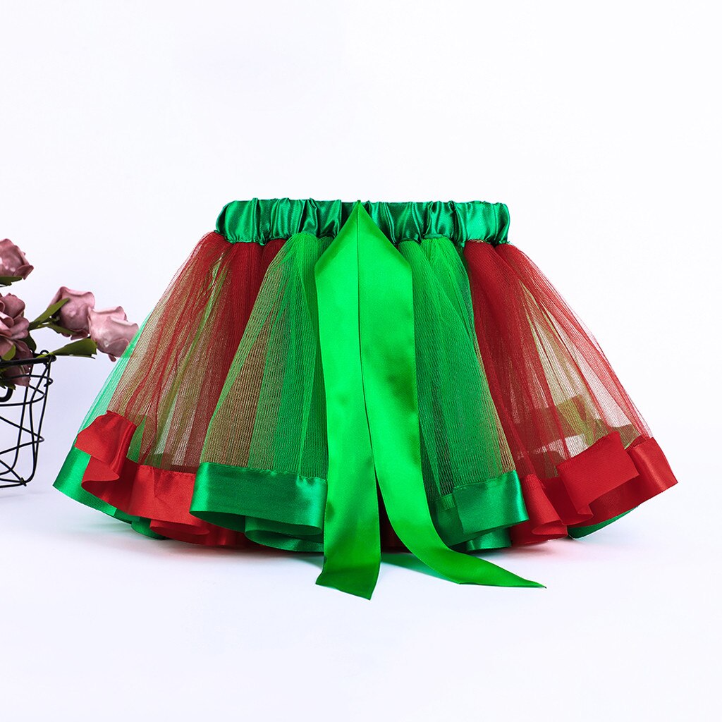 ARLONEET Rainbow Pettiskirt Saia Tutu Criança Kid Menina Anágua Saia Bowknot Saia Tutu Dancewear roupas de Menina 20 #