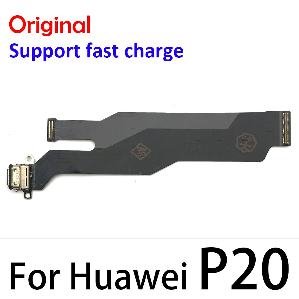 100% Origineel Voor Huawei P9 P10 P20 P30 Pro Lite Plus P20Pro P40 Lite E Usb Opladen Socket Port Dock lader Connector Board: P20 Original