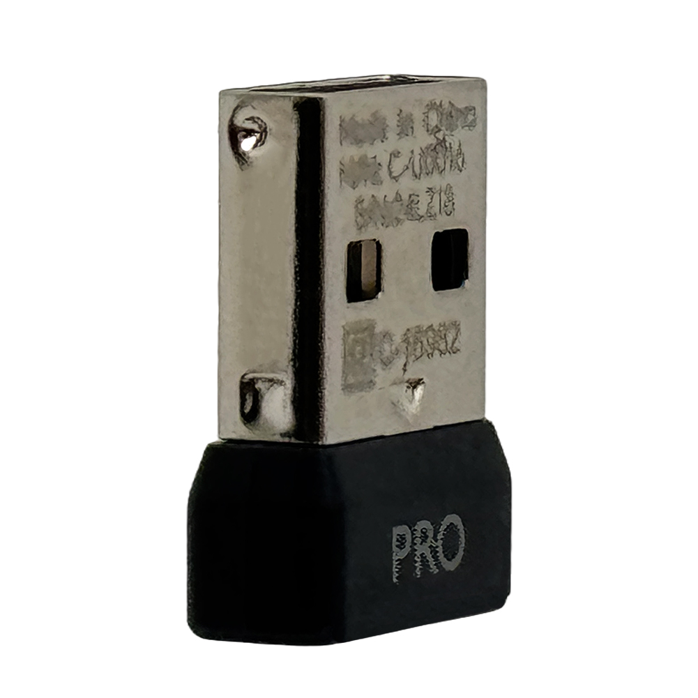 USB-ontvanger Vervangende muisontvangeradapter Draadloze dongle-adapter voor Logitech G Pro Wireless/G Pro X Superlight: Rood